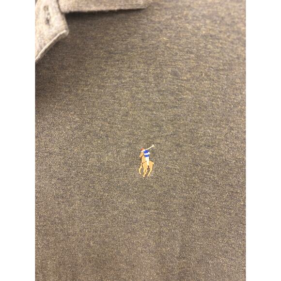 Polo Ralph Lauren Classic Fit Polo Shirt Olive Green XL - Picture 9 of 9